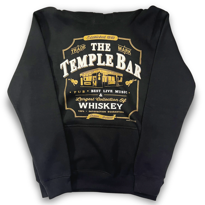 The Temple Bar Official Hoodie, Black