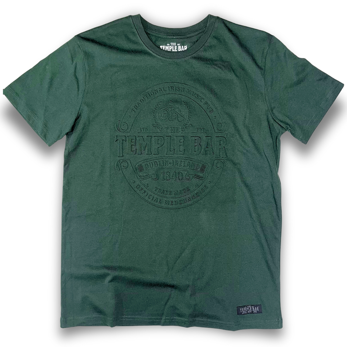 Embossed Temple Bar T-shirt