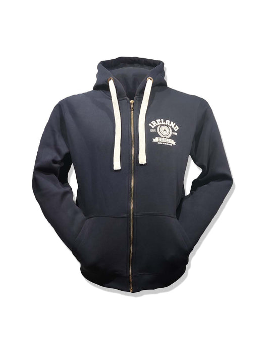 Ireland Laurels Small Stamp, Zip-Up Hoodie