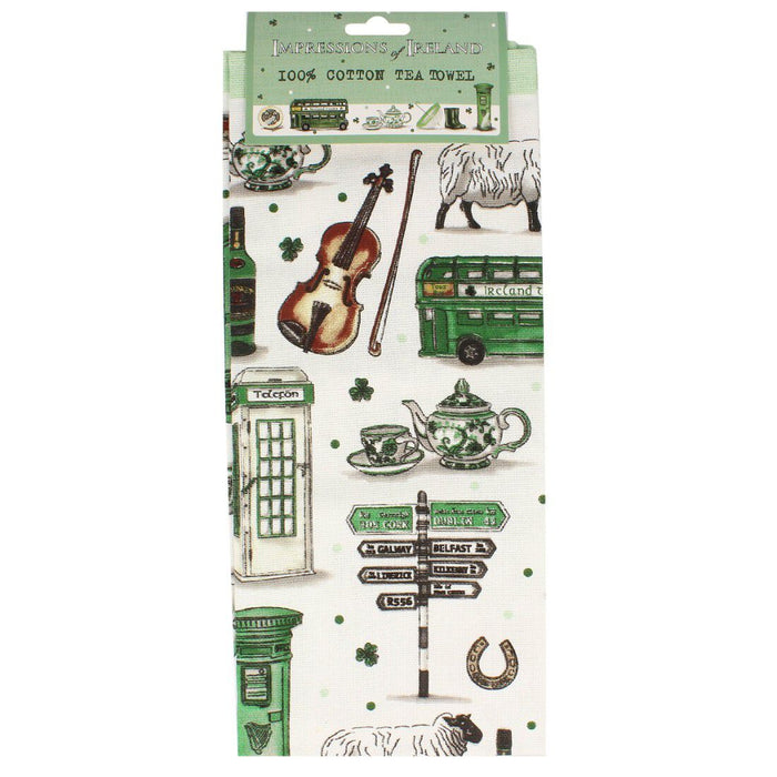 Impressions Of Ireland, Tea Towel