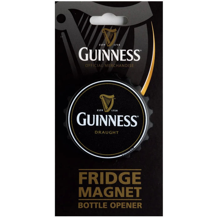 Guinness Cap, Bottle Opener, Magnet