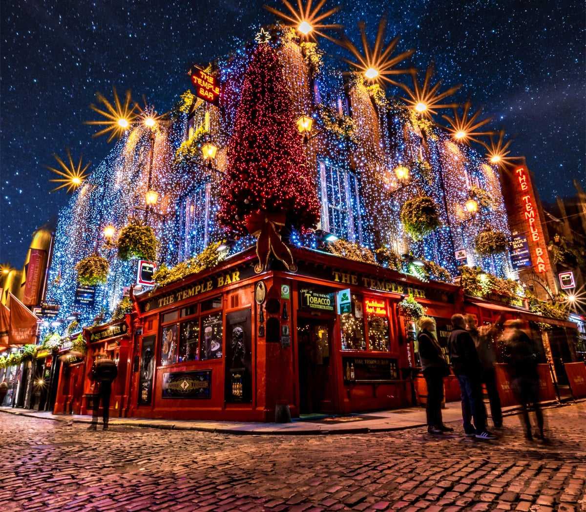 Irish Keyrings — The Temple Bar Pub