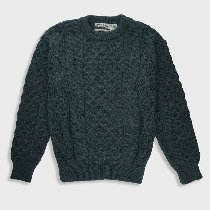 Aran Cable Knit Crew Neck