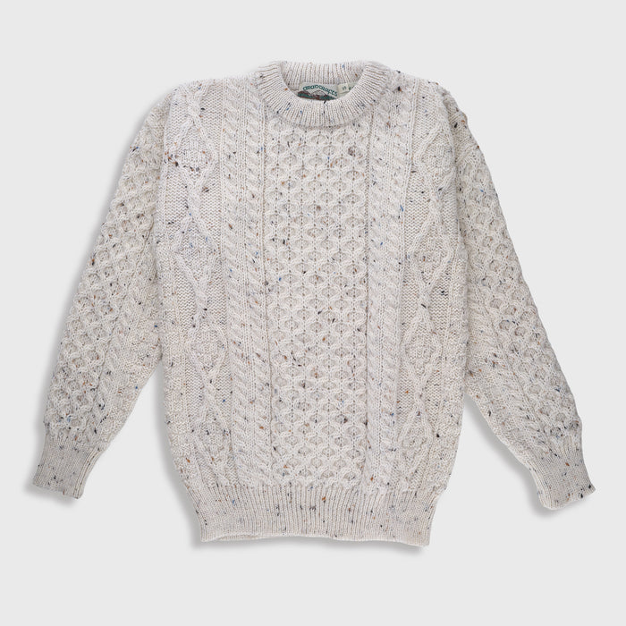 Aran Cable Knit Crew Neck