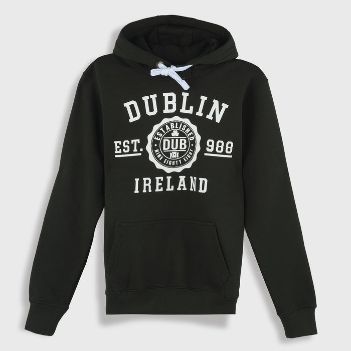 Dublin Irl Stamp Est. 988 Unisex Hoodie
