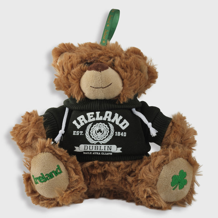 Teddy Bear Green Ireland Hoodie