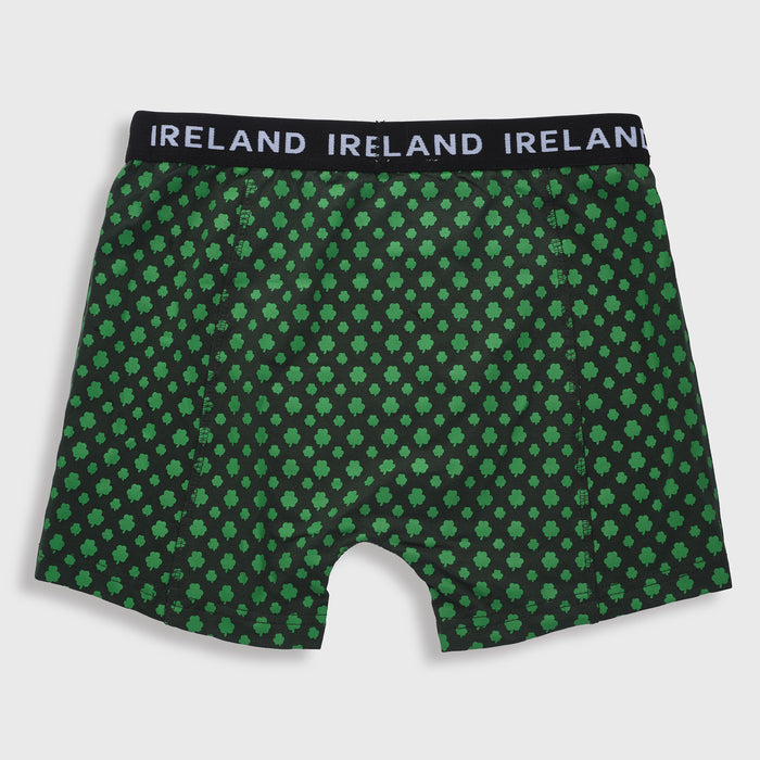 "My Lucky Pants" Unisex Boxers Shamrock Print