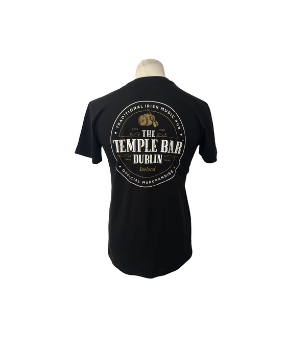Temple Bar Classic Black T-shirt
