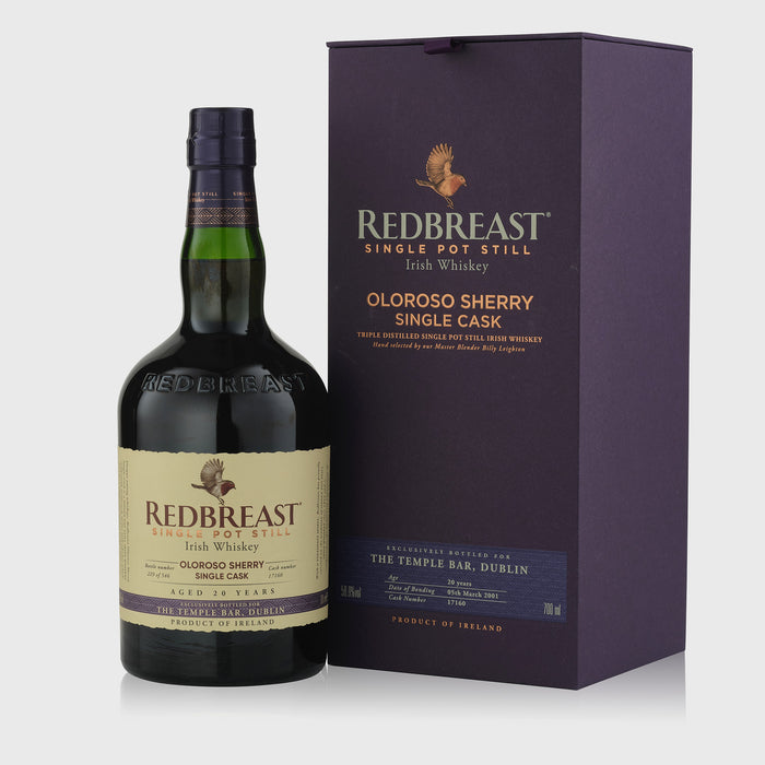 The Temple Bar Oloroso Sherry Redbreast Single Cask