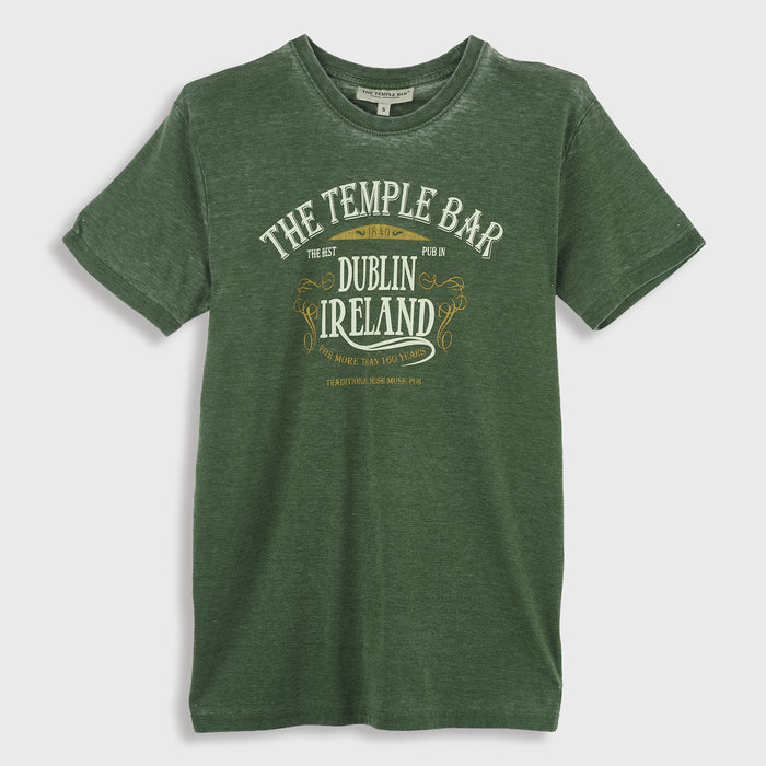 The Temple Bar Pub Unisex Burnout T-Shirt