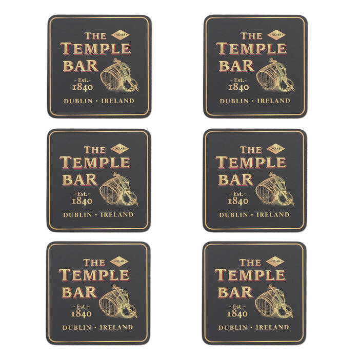 The Temple Bar 1840 Coasters