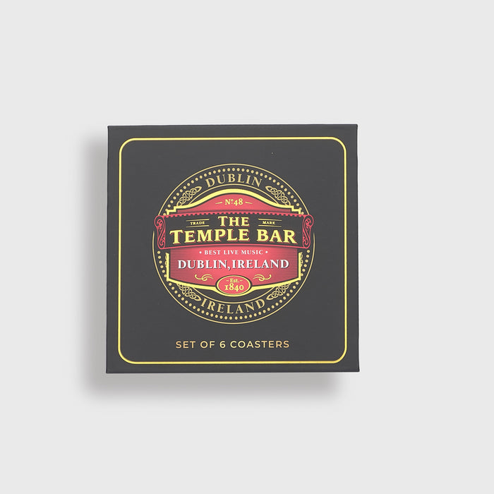 The Temple Bar Collection Set of 6 Coasters