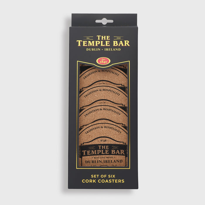The Temple Bar Set of 6 Coasters