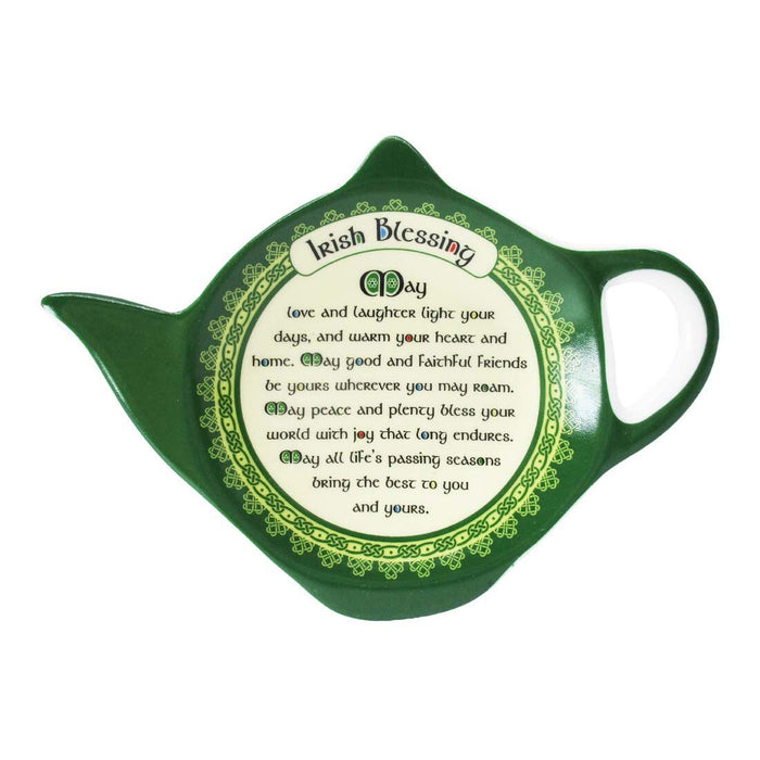 An Irish Blessing, Shamrock Tea Bag Holder