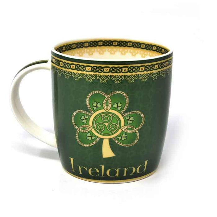 Shamrock Spiral Ireland, Mug