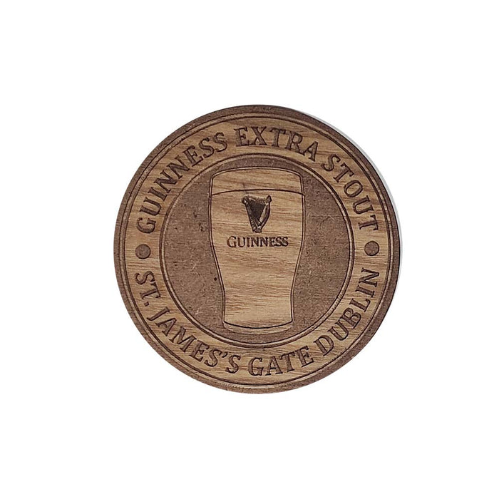 Guinness Wooden Coaster (4 Options)