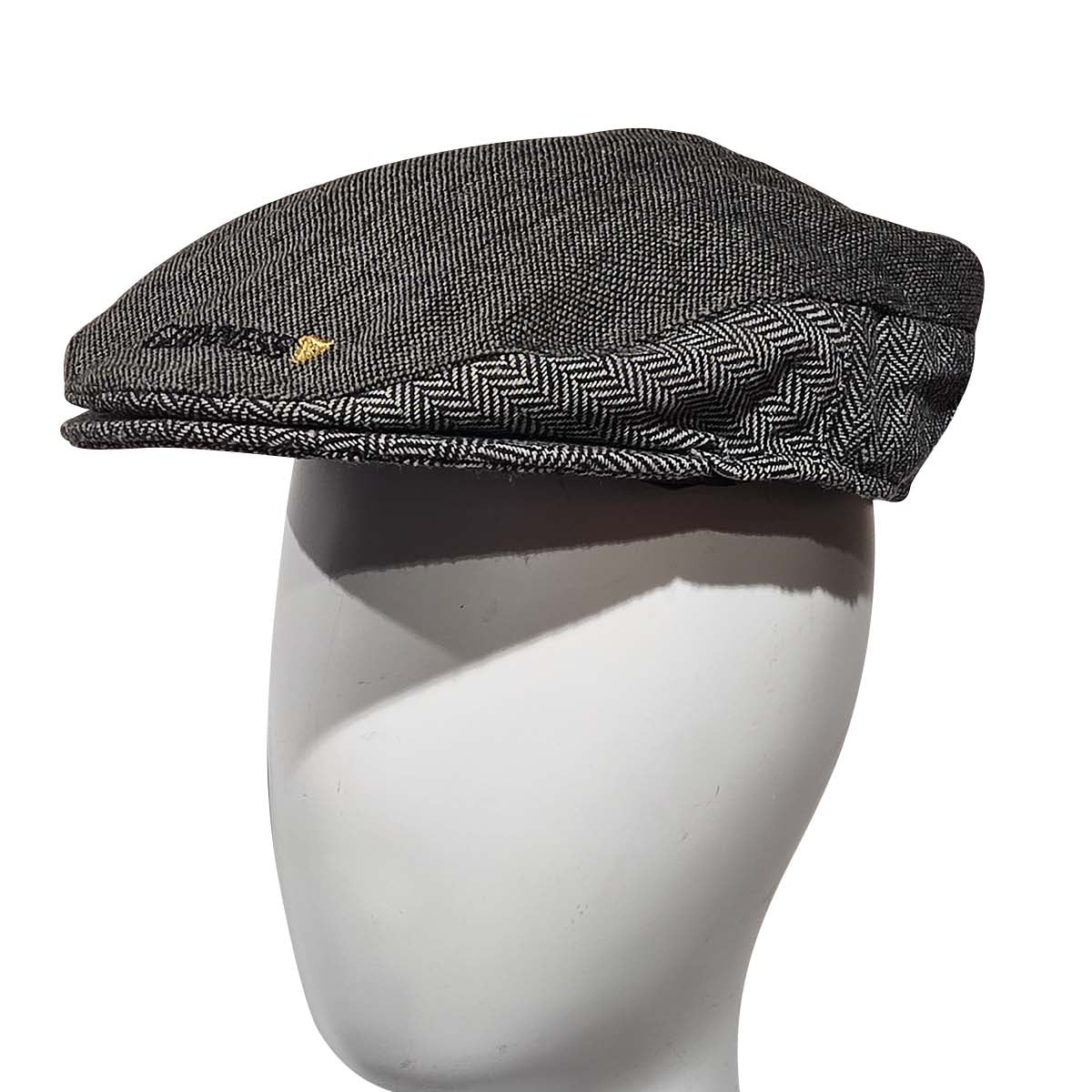 Peaky Blinders Pet, Grijs-Blauw Visgraat Harris Tweed – Harris Tweed Shop Peaky Blinders Pet, Grijs-Blauw Visgraat Harris Tweed – Harris Tweed Shop