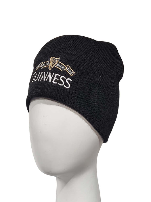 Guinness Knitwear Black Hat