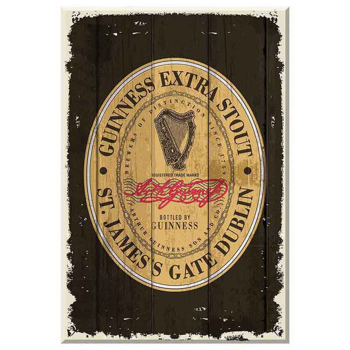 Guinness Nostalgic Wooden Signs