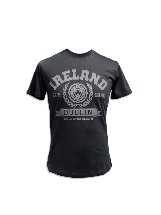 Ireland Laurels, T-Shirt - Black