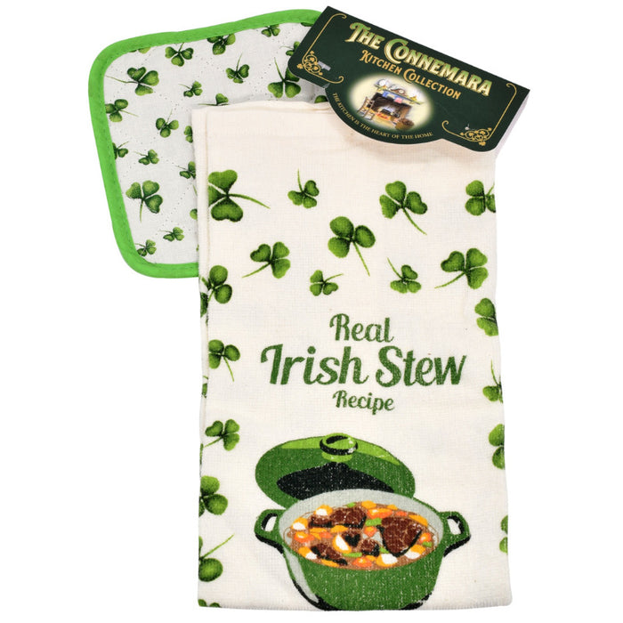 The Connemara, Oven Mitt And Pot Holder, Irish Stew