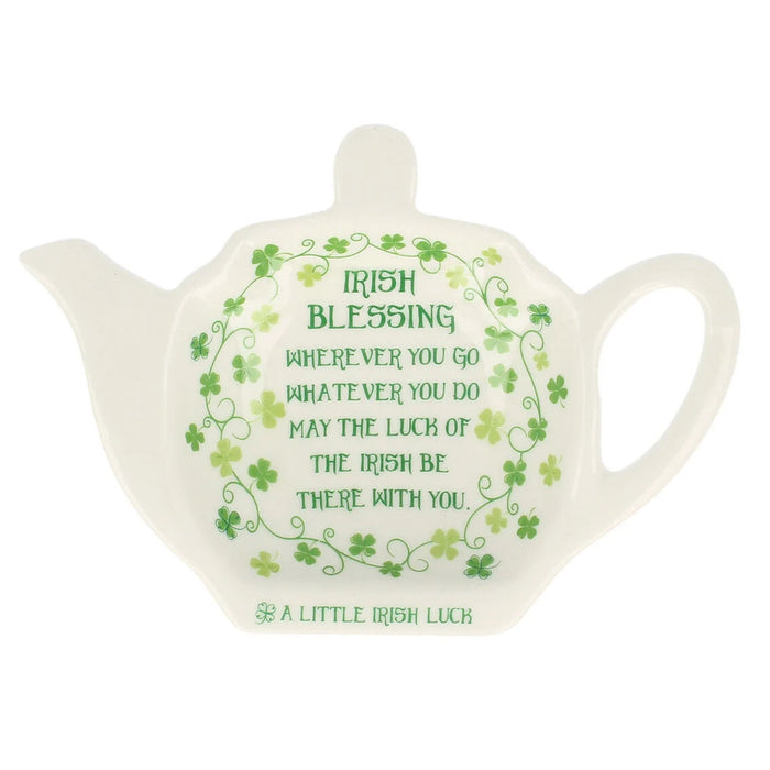 Irish Lucky Blessing, Tea Bag Holder