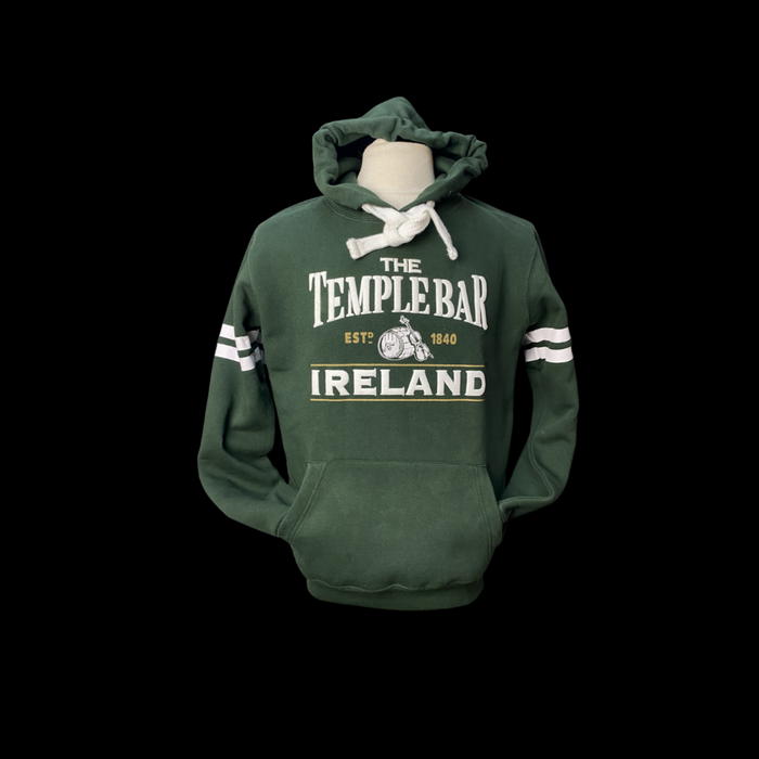 The Temple Bar Barrell Hoodie - Bottle Green